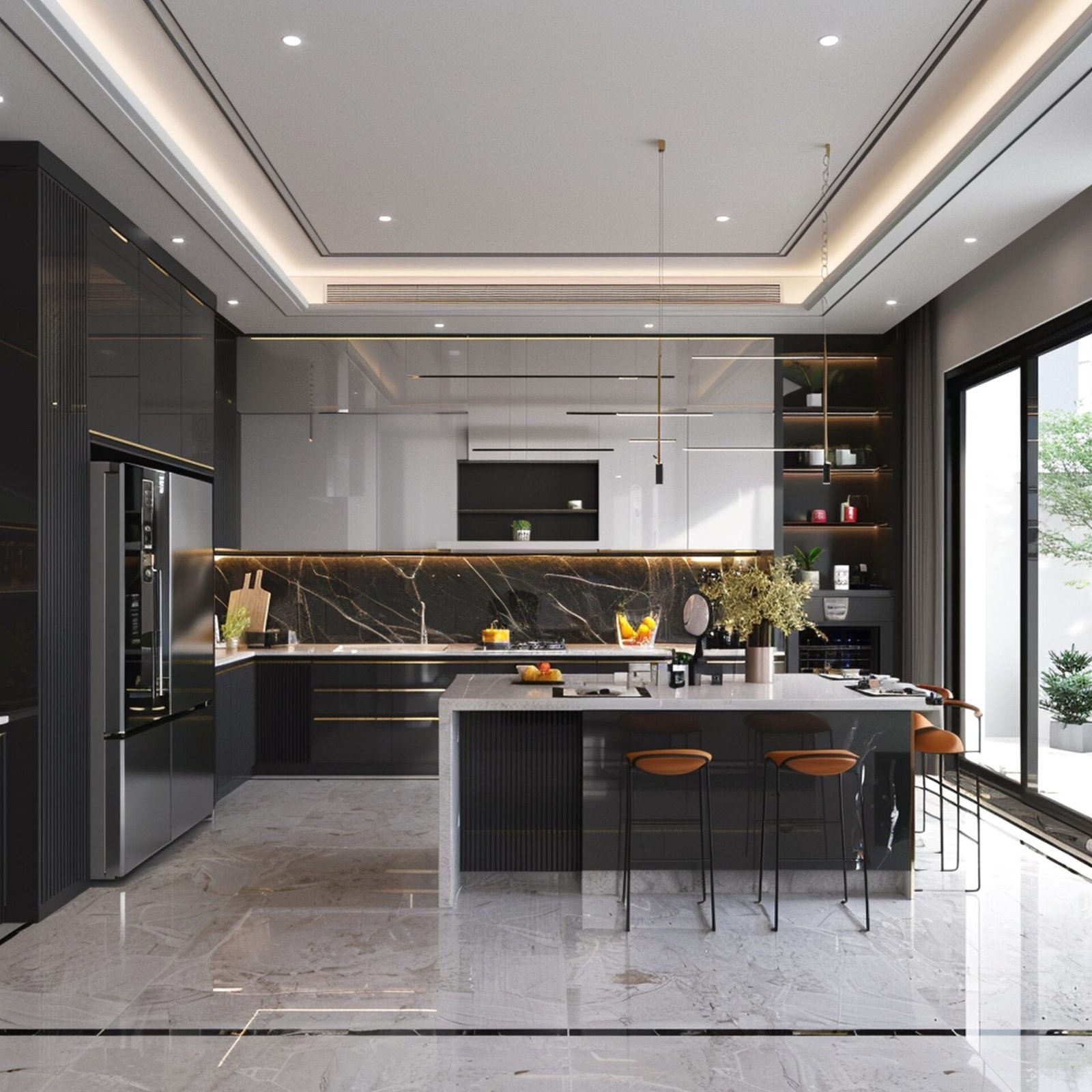 Kitchen decor ideas category - rustic styled kitchen corner